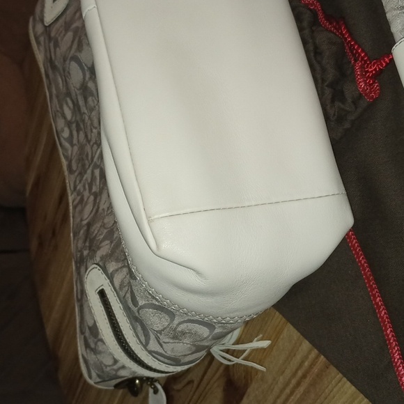 Coach Vintage Signature Tie Dye Shoulder Tote, Wristlet, Pouch, & Dusty - Picture 3 of 15